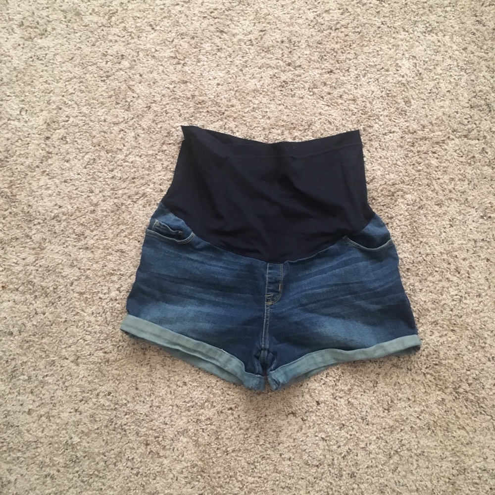 Maternity Jean Shorts